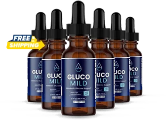 GlucoMild six-bottle bundle with free shipping